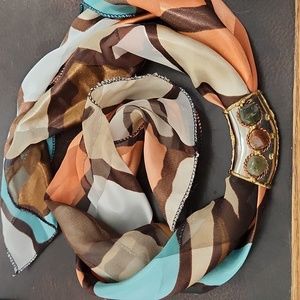 Scarf with Ring